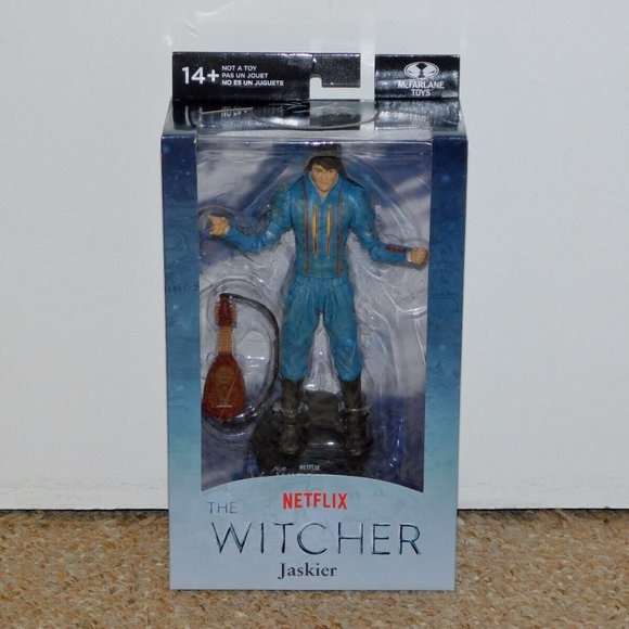 2021 McFarlane Netflix The Witcher 7" Jaskier Figure MIB Brand New - Picture 1 of 11